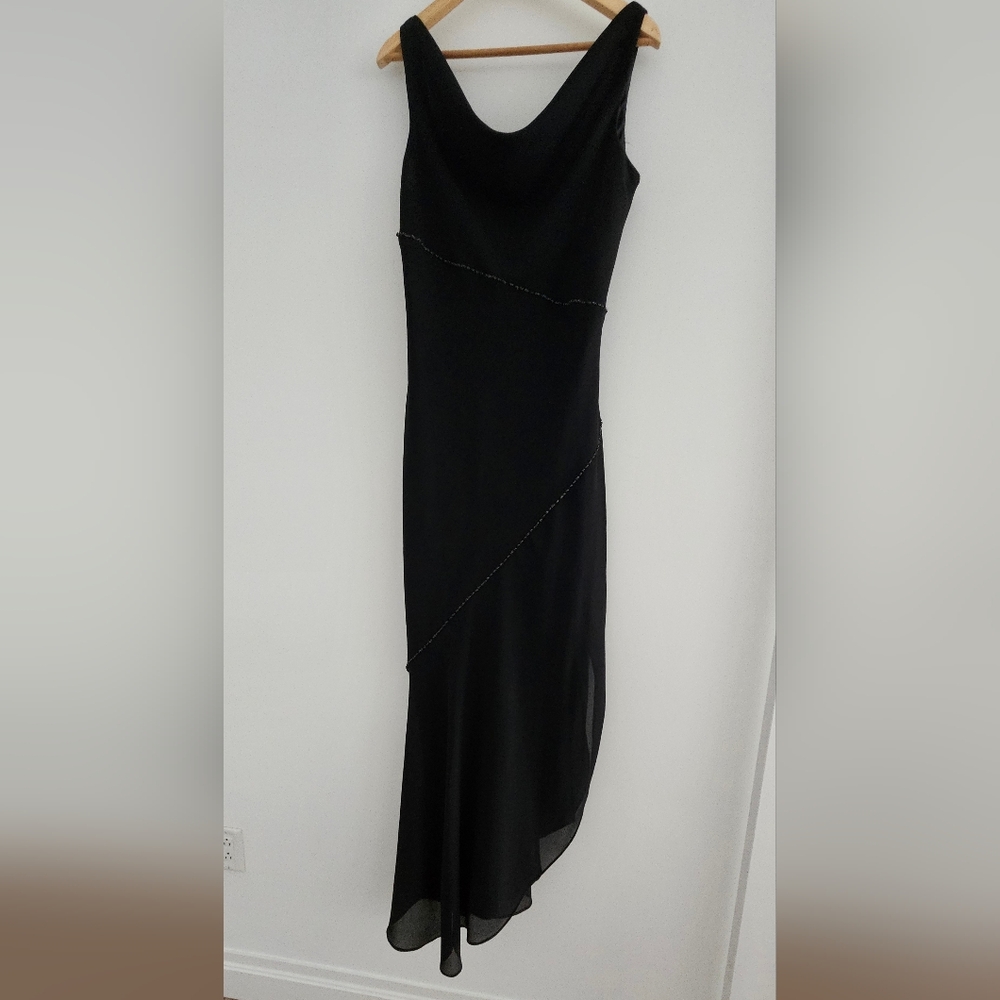 Chelsea Nights Elegant Black Evening Dress Size 14